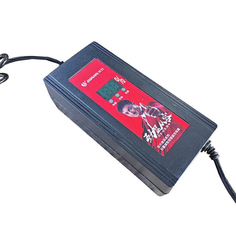 东升充电器48V电动车适应60V72V电车电摩数显新款智能快充通用型