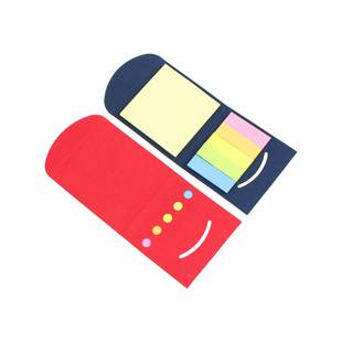 笑脸便利贴定制logo教育培训企业办公学习展会广告宣传派发小礼品