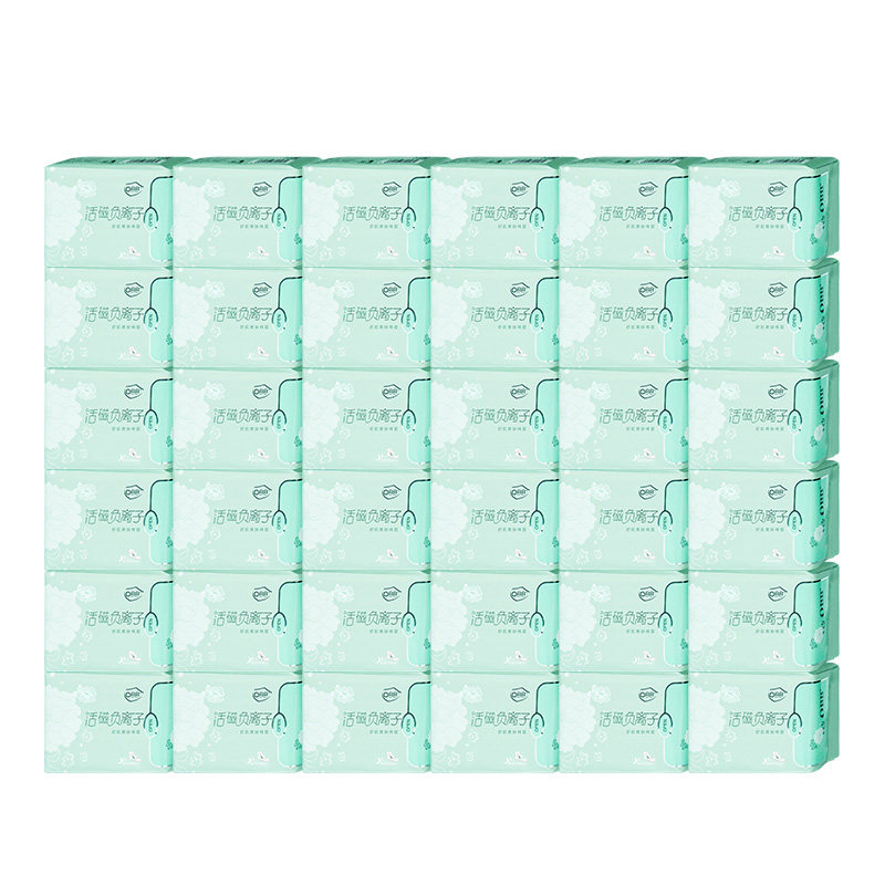 OBB卫生巾女夜整箱批发36棉柔