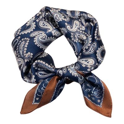 章若楠同款真丝丝巾女新款小方巾