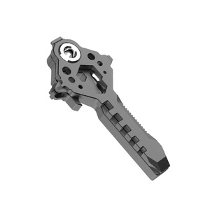 钥匙小刀钛合金多用工具随身多功能edc便携钥匙扣开瓶器拆快递刀