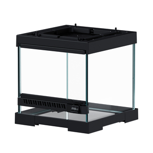 爬宠饲养箱玻璃雨林缸鬃狮蜥蜴守宫角蛙陆龟宠物蛇爬虫生态造景缸