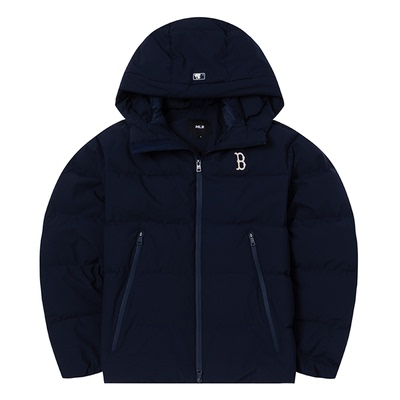 MLB男女羽绒服连帽鸭绒外套