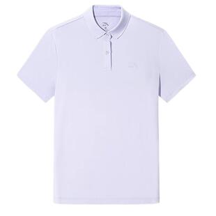 安踏POLO衫女2026夏季新款翻领T恤小个子正肩短袖修身羽毛球服女