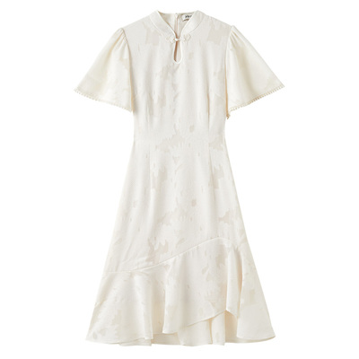 亦谷改良旗袍连衣裙2022温柔风