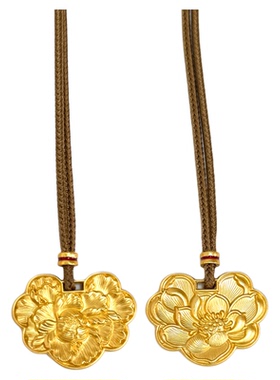 燕归国风足银百搭编绳项链女