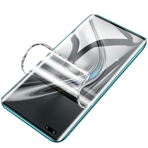 适用华为荣耀v40pro钢化膜v40水凝膜全屏覆盖抗蓝光honorv40轻奢版全包边手机贴膜por膜全胶保护软膜防摔p