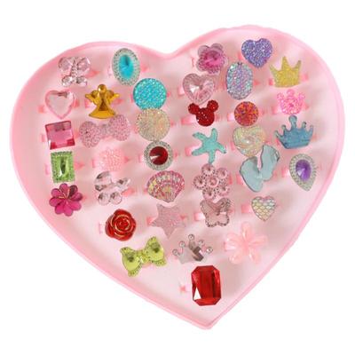 儿童戒指女童宝石玩具