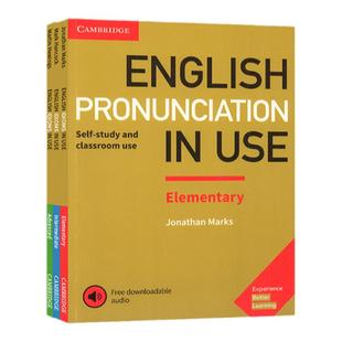 剑桥语法发音初中高级English Pronunciation in Use剑桥词汇书剑桥语法英文原版剑桥英语词汇englishpronunciationinUse