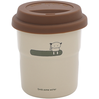 复古小众咖啡杯陶瓷手握杯高颜值