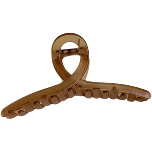 气质磨砂质感抓夹女大号多发量网红后脑勺鲨鱼夹发抓盘发发夹头饰