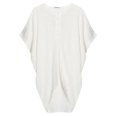 MOMENTPLAY休闲亨利领立裁上衣