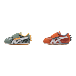 ASICS/亚瑟士童鞋男女婴幼童宝宝鞋软底学步鞋IDAHO童趣味恐龙鞋