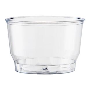 一次性喝茶杯100ml航空硬塑杯加厚耐高温品茶杯商用办公招待水杯