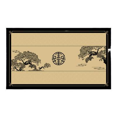 丹青物语软皮革防烫防油桌垫定制