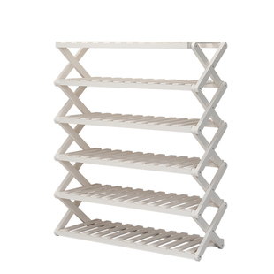 可折叠鞋架小窄门口置物架免安装宿舍出租房用多层收纳柜不占空间