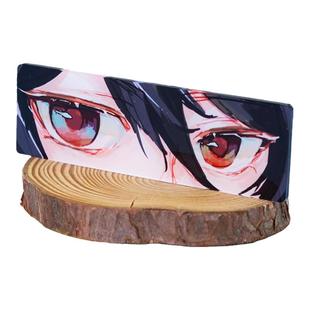 叶罗丽白光莹小马宝莉眼睛条定制二次元动漫彩窗钥匙扣同人周边