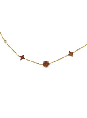 钛钢不掉色四叶草女百搭气质项链