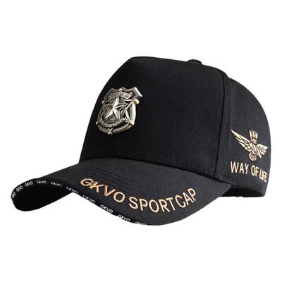 新款鸭舌帽大头围遮阳帽