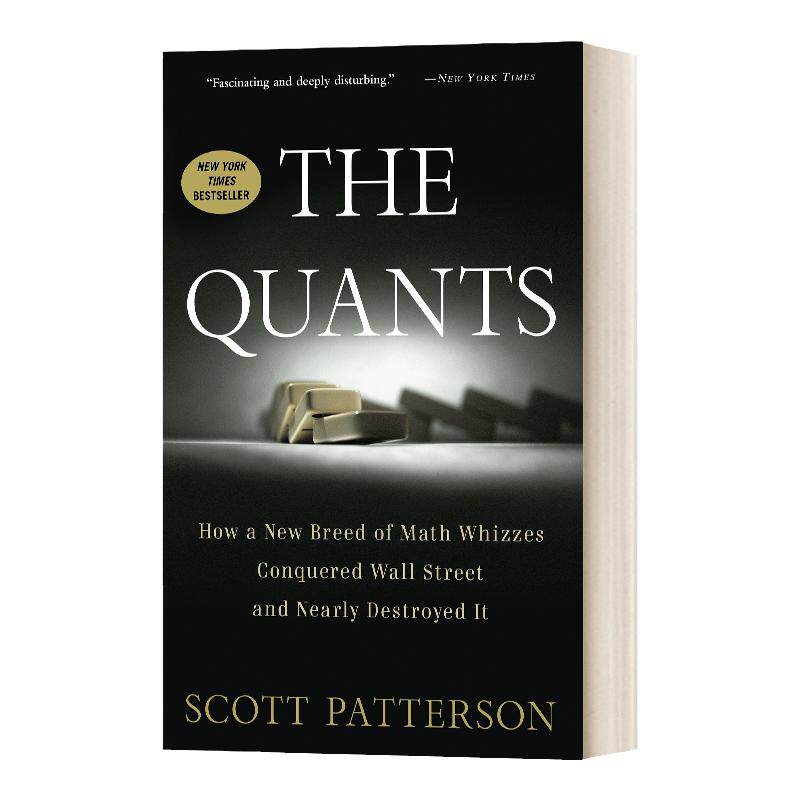 英文原版 The Quants 宽客 华尔街数量金融大师的另类人生 英文版 Scott Patterson 进口英语原版书籍