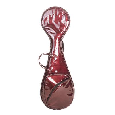 漆皮便携防水双肩手提可背琵琶包