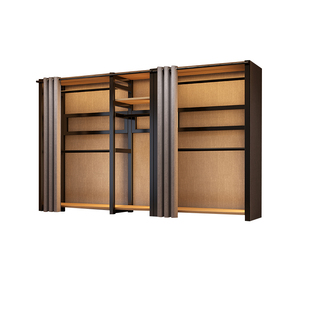 55cm挂衣架落地衣帽架卧室金属衣柜开放式衣橱衣服置物架2025新款