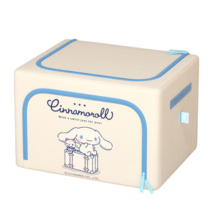 衣服收纳箱百纳箱正版三丽鸥宿舍衣物被子储物箱防潮折叠整理神器