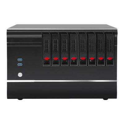 8盘位nas机箱matx主板usb3.0
