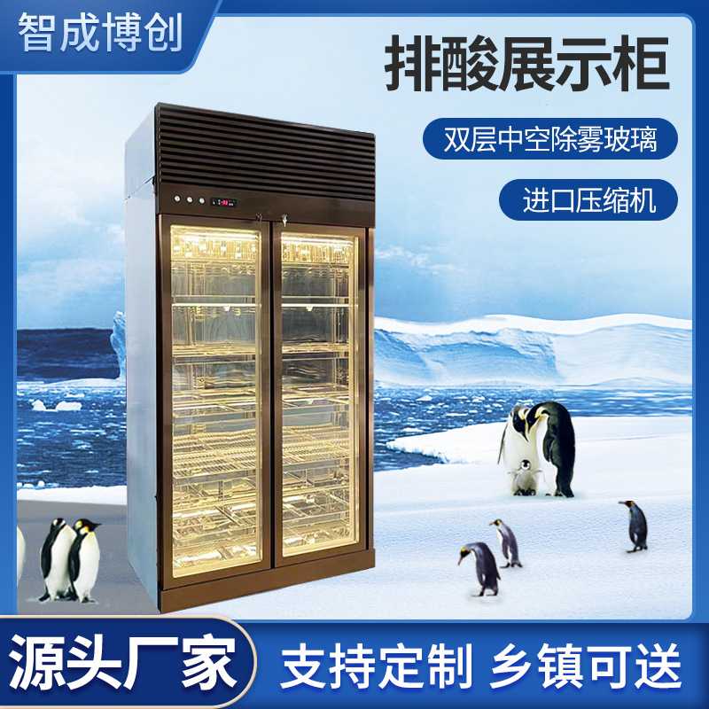 定制牛肉熟成柜商用西餐湿式恒温冷藏保鲜展示柜风冷牛肉冷冻柜