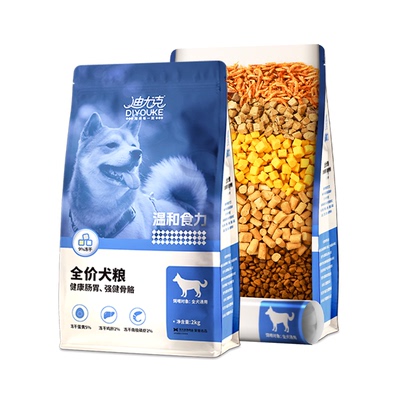 迪尤克冻干鸭肉味狗粮4斤