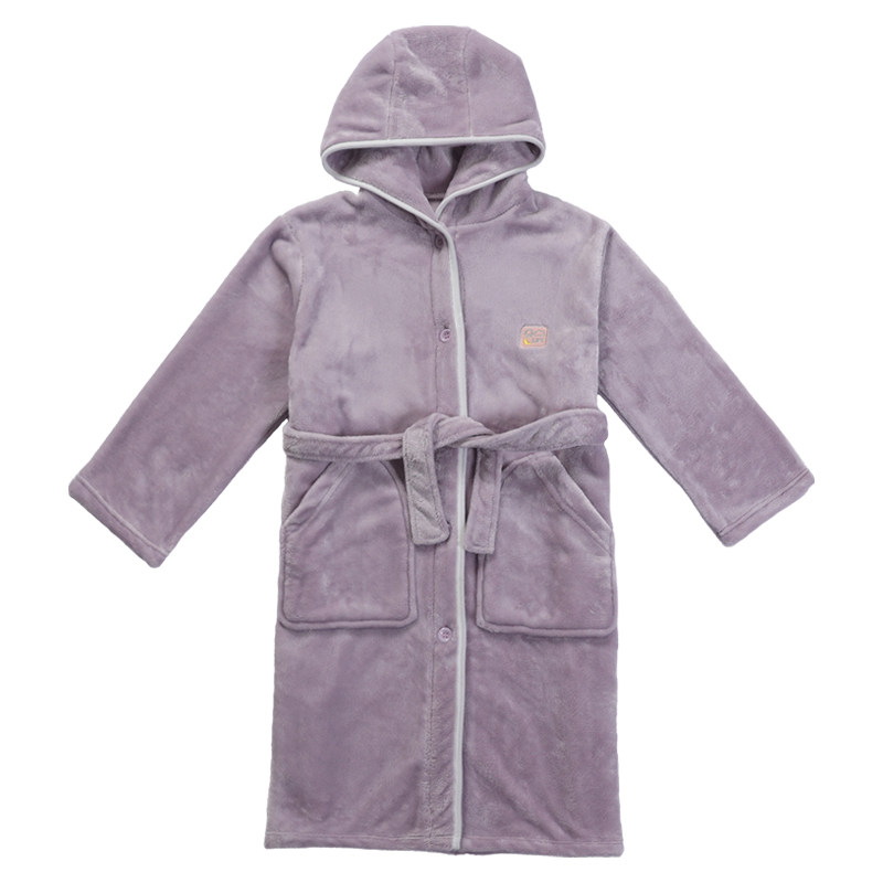 冬季加厚保暖儿童睡袍宝宝家居服