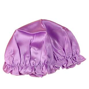 真丝睡帽女长发防乱发桑蚕丝睡觉养护发帽子丝绸产妇月子帽无压感