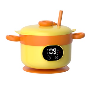 宝宝恒温辅食碗智能电子充电婴儿辅食加热饭盒儿童专用餐具保温碗