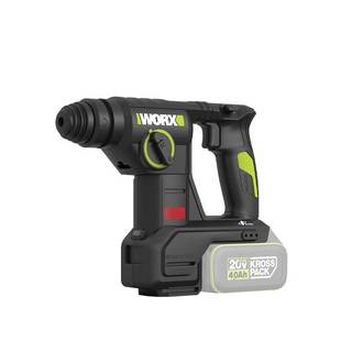 威克士新款电锤WU384无刷集尘锂电锤大功率灯具安装窗帘安装专用