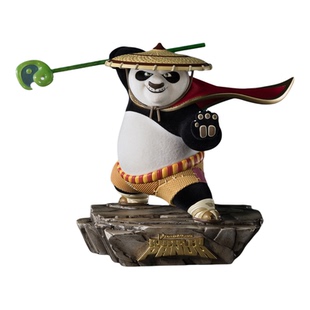 欢喜小将功夫熊猫之神龙大侠正版授权PVC材料潮玩手办桌面摆件