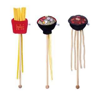 PurLab噗扑实验室逗猫棒美食火锅拉面薯条猫咪玩具自嗨耐咬猫薄荷