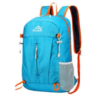 可折叠户外旅游登山冲顶包男女超轻便运动徒步健身双肩背包野营包