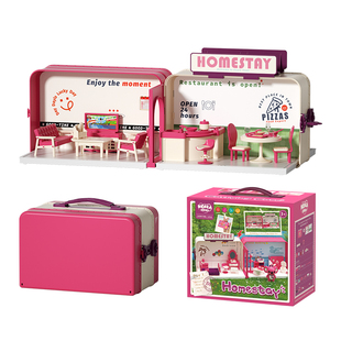 过家家女孩3岁公主娃娃屋生日礼物儿童2025新款爆4到6迷你小玩具5