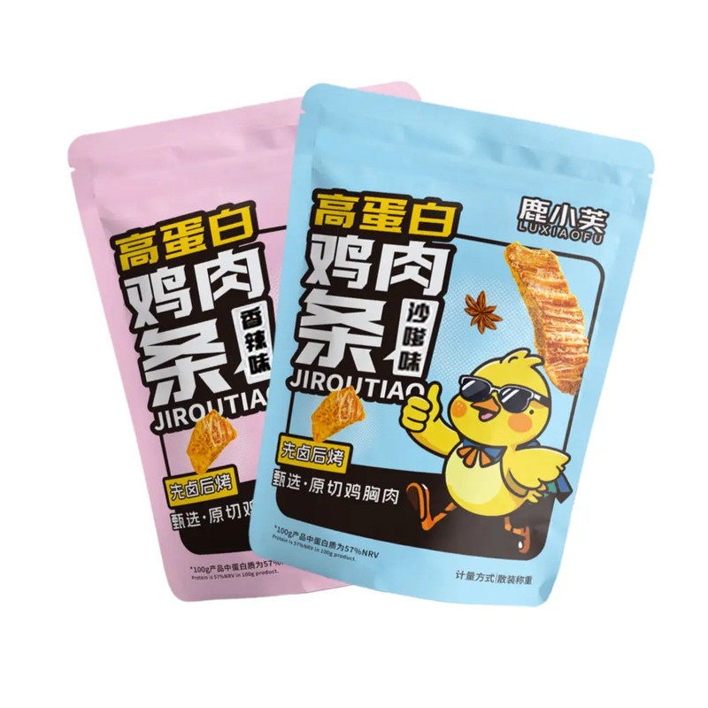 鹿小芙原切风干手撕鸡胸肉条