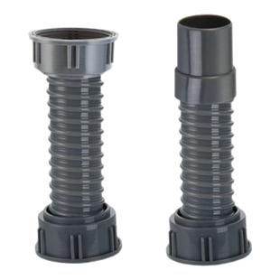 厨房水槽洗菜盆面盆软管双槽下水器防臭下水管50管道接头排水配件