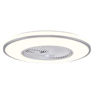 吸顶风扇灯新款卧室简约智能餐厅儿童房隐形电风扇吊扇灯变频一体