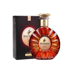 【自营】法国进口人头马XO干邑白兰地700ml/瓶优质香槟区洋酒正品