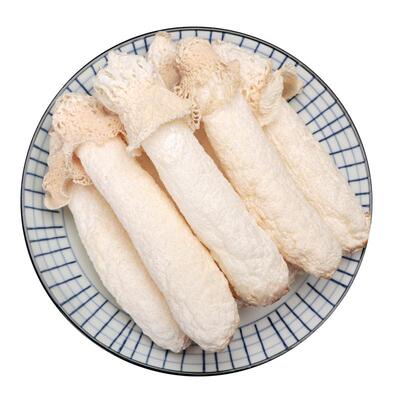 贵州织金红托短裙竹荪肉厚无异味