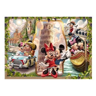 睿思Ravensburger德国进口拼图16505迪士尼 米奇 意大利游1000片
