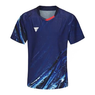 老妖VICTAS乒乓球服男女比赛服运动服短袖T恤乒乓球衣短裤