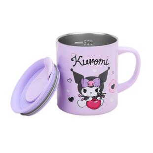 stenlock儿童水杯不锈钢316食品级幼儿园牛奶杯女孩库洛米杯子