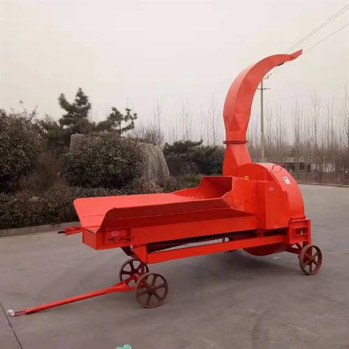 流动性秸秆铡草机多种用途青草切碎机养殖自动化三轮揉丝机