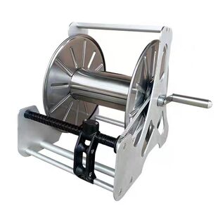 高端不锈钢水管车手提壁挂水管收纳架卷管器自动排管挂墙式收纳架