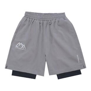 JAC梦想家童装◆25春夏户外支线 儿童透气速干男童冰感假两件短裤