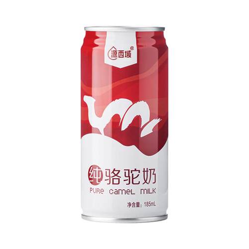 纯骆驼鲜奶新疆源西域中老人儿童营养中国有机农产品185ml/罐